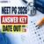 NEET PG 2026 Answer Key Date Out at natboard.edu.in